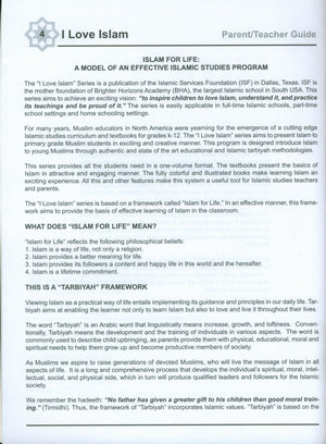 I Love Islam Teacher / Parent Guide Level 1 - First Edition