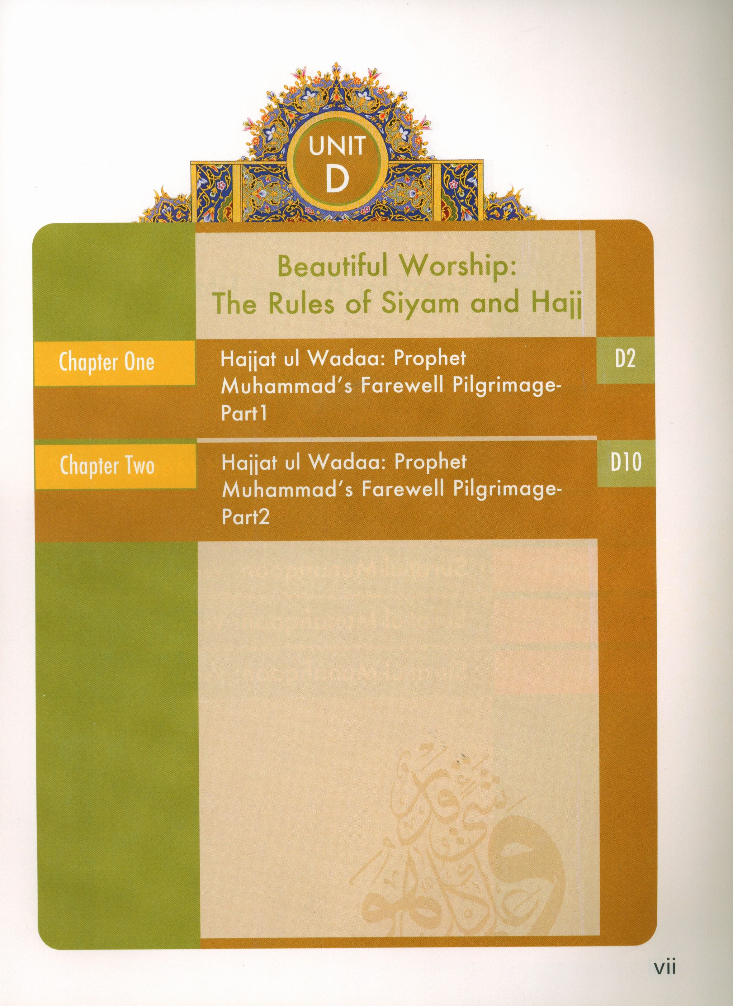 Learning Islam Weekend Edition Textbook Level 5 (10th Grade)
