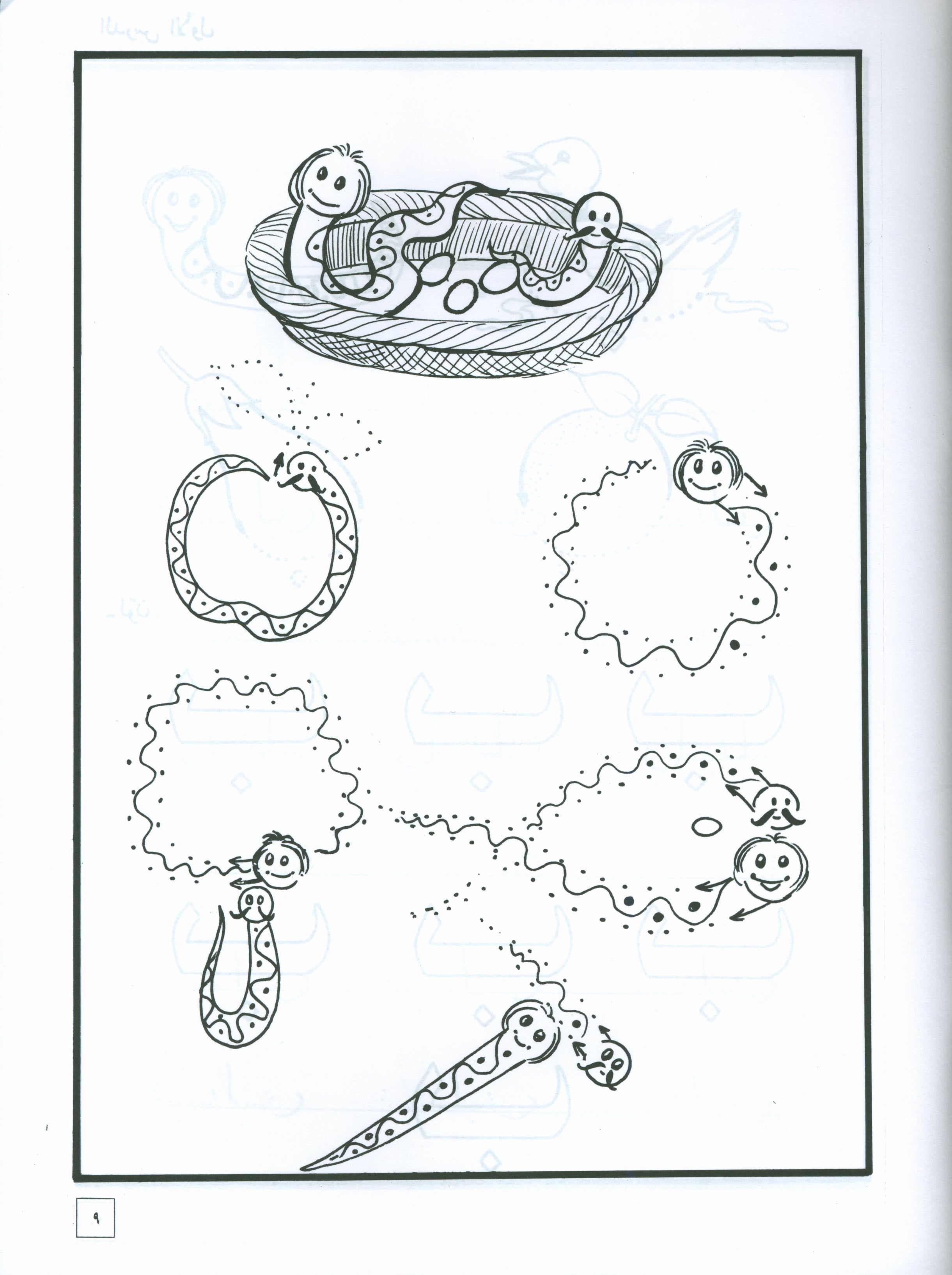 Hurry to Arabic Language Workbook KG 2 هيا الى العربية تمارين تمهيدي