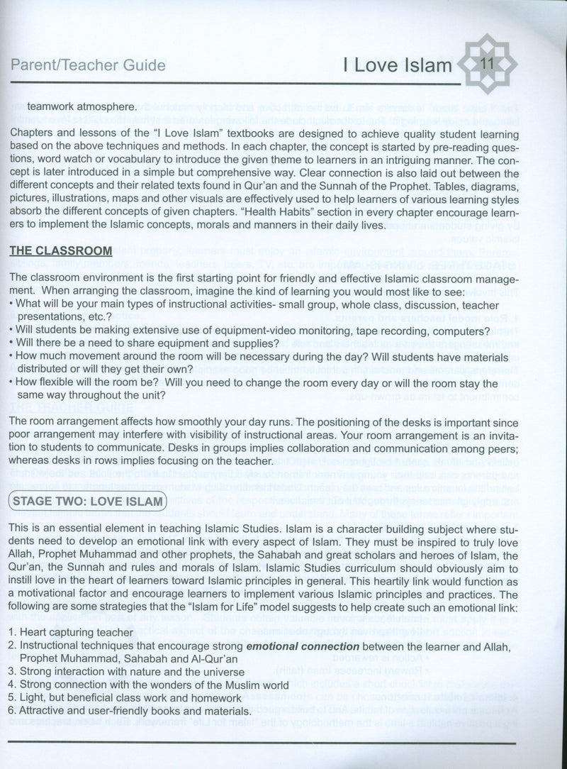 I Love Islam Weekend Edition Teacher / Parent Guide 2