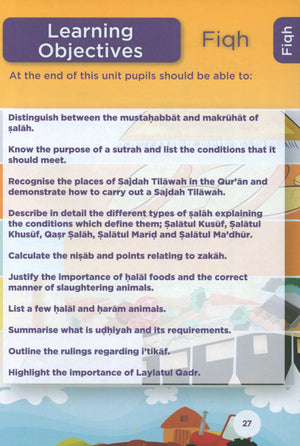 An Nasihah Islamic Curriculum Coursebook 7