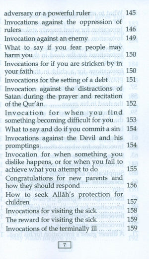 Fortress of the Muslim (English - Arabic)