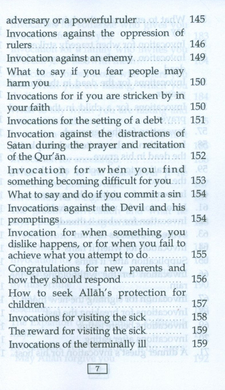 Fortress of the Muslim (English - Arabic)