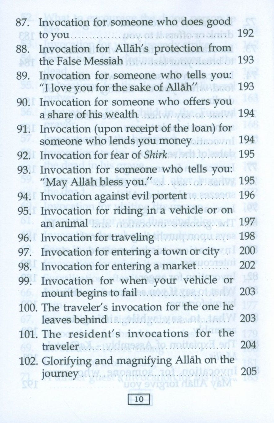 Fortress of the Muslim (English - Arabic)