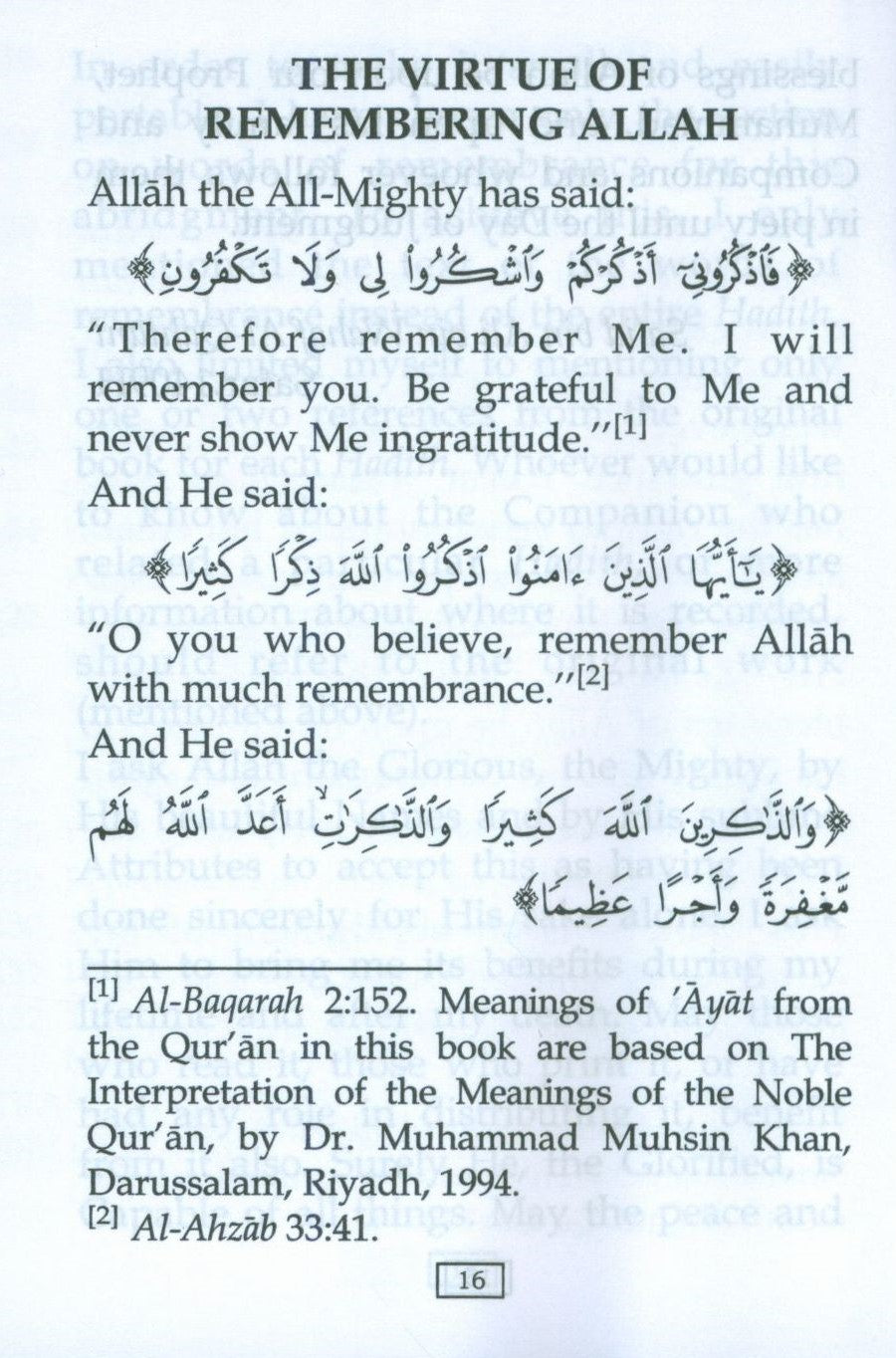 Fortress of the Muslim (English - Arabic)