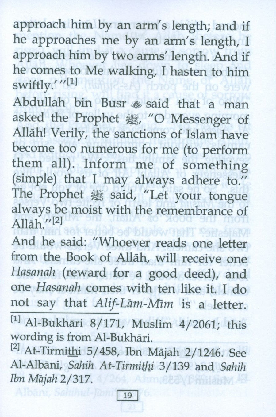 Fortress of the Muslim (English - Arabic)