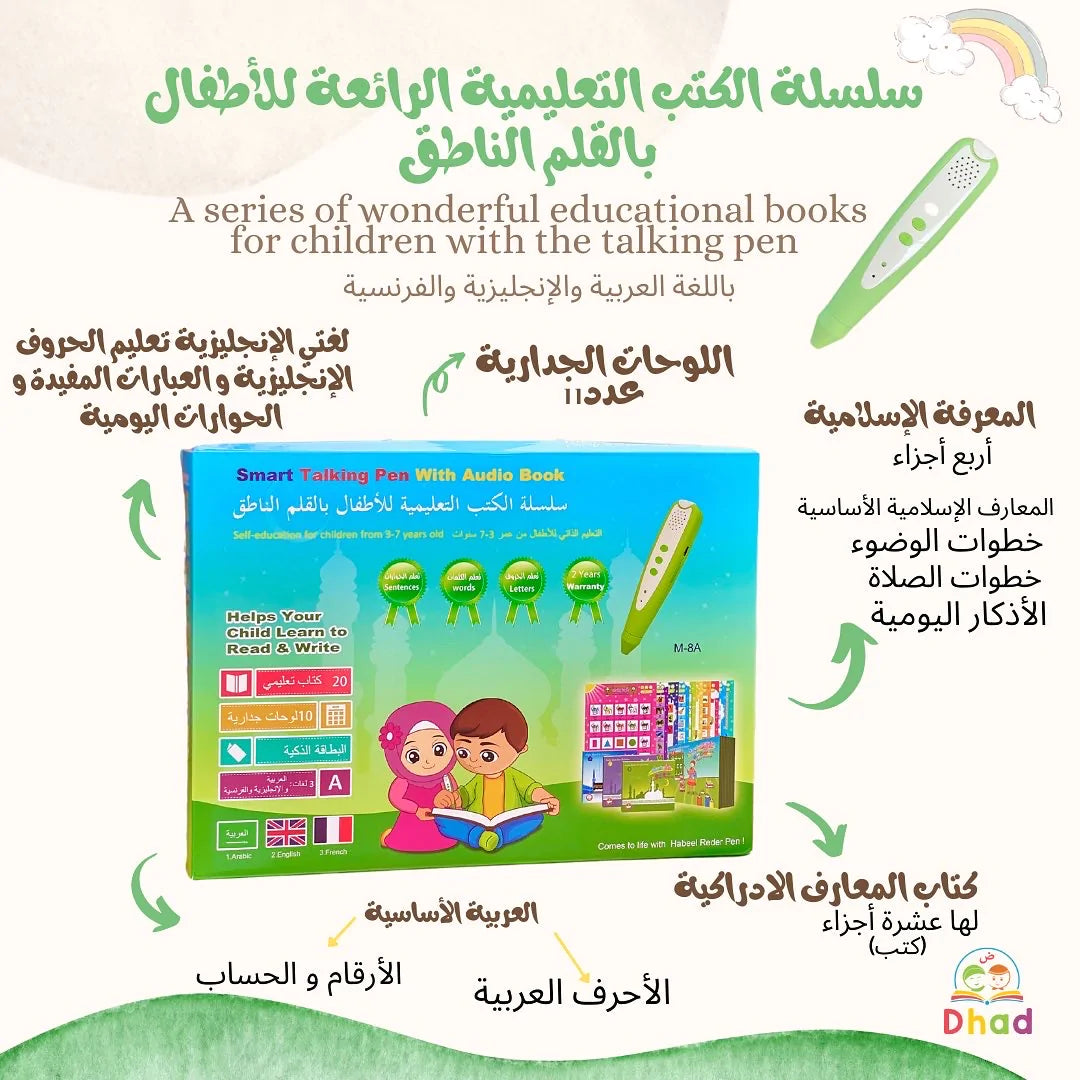 Talking Pen Set - مجموعة القلم الناطق