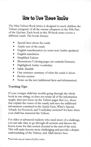 Mini Tafseer Book Suratul Balad (Surah 90)