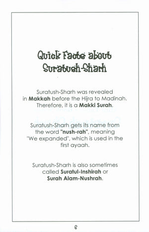 Mini Tafseer Book Suratush Sharh (Surah 94)