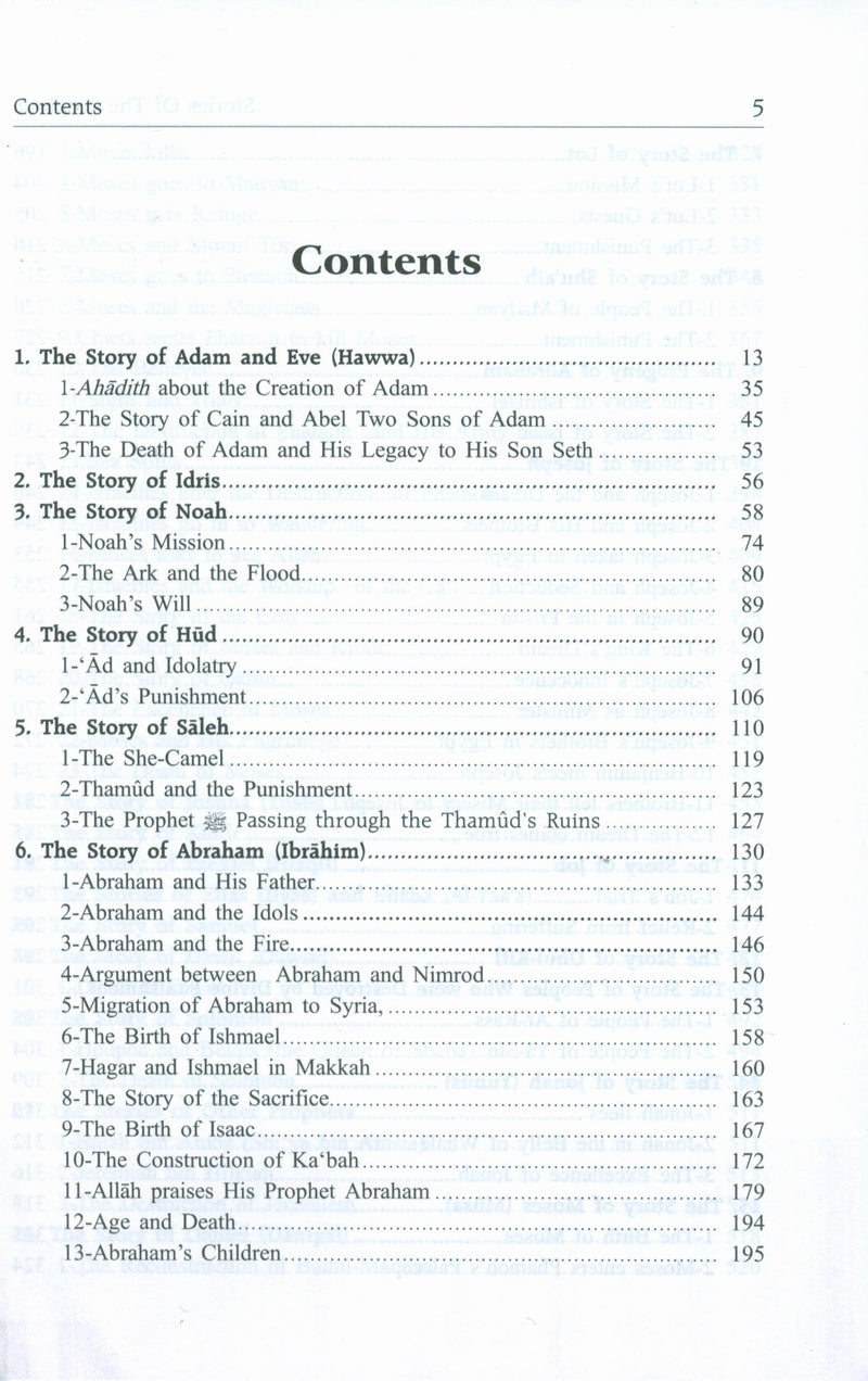 Stories of the Prophets by Darussalam