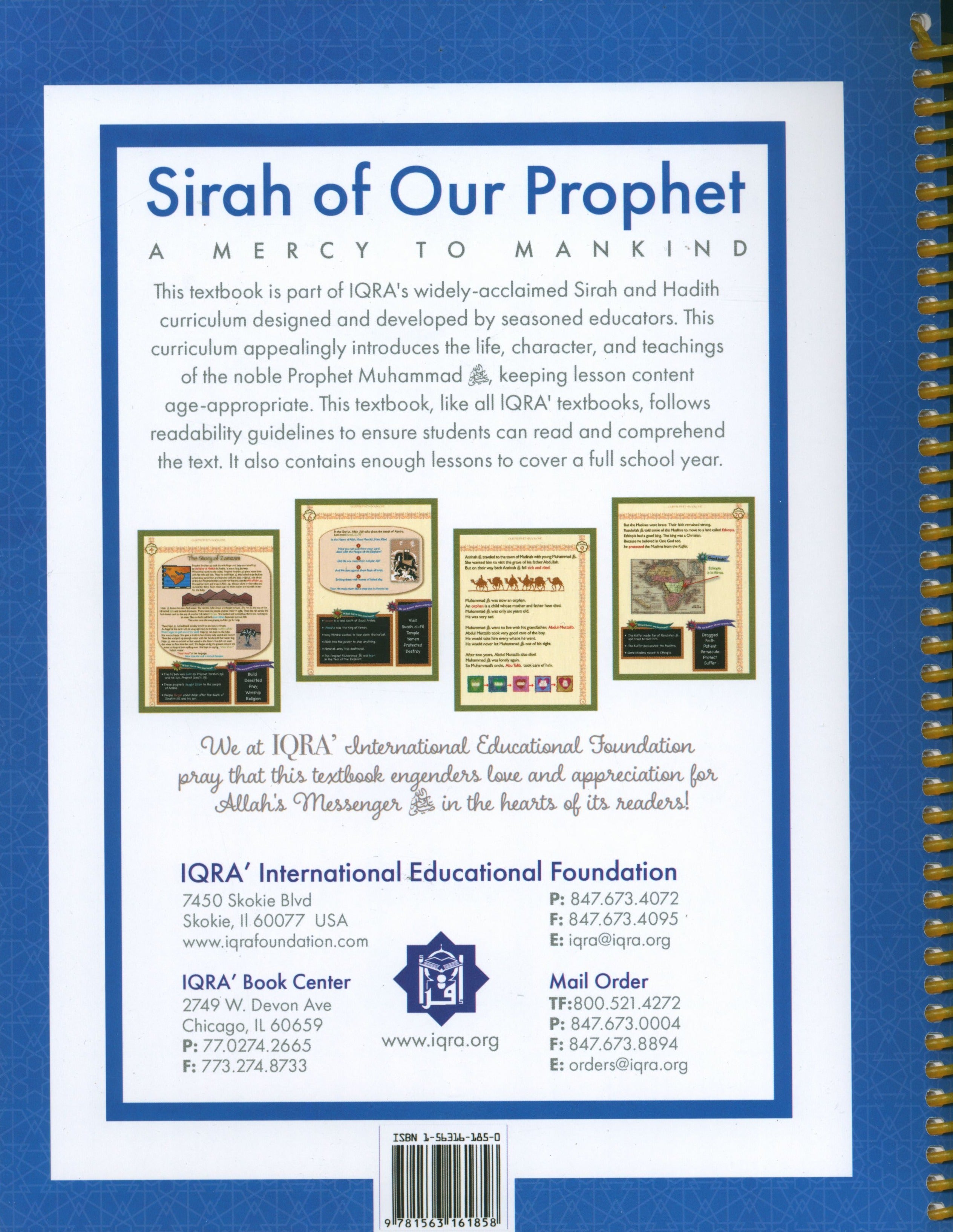 Sirah of our Prophet Grade 2: Workbook