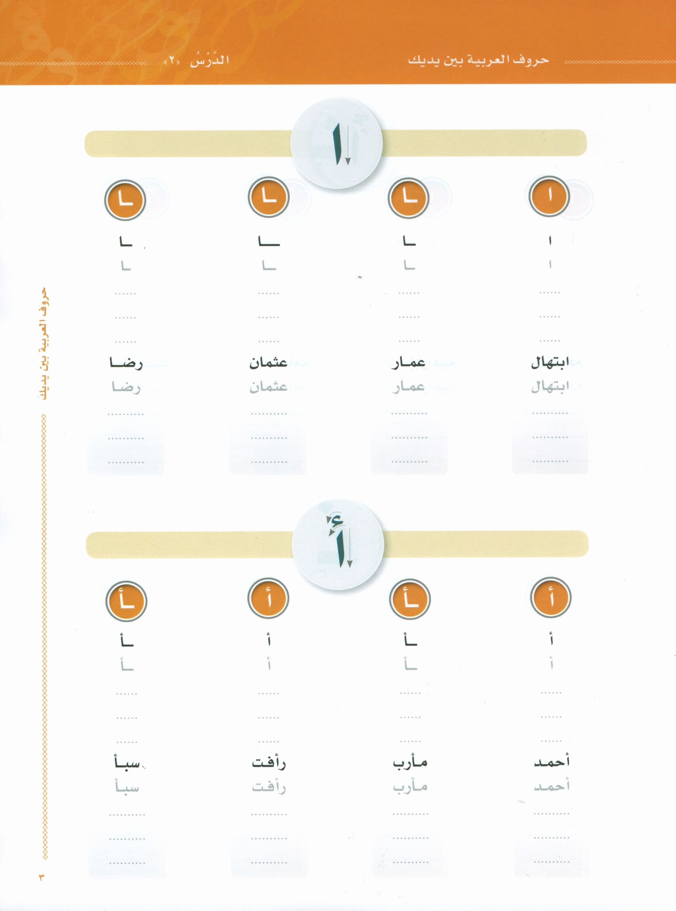 Arabic Between Your Hands The Letters حروف العربية بين يديك – مدخل للكتاب الأول
