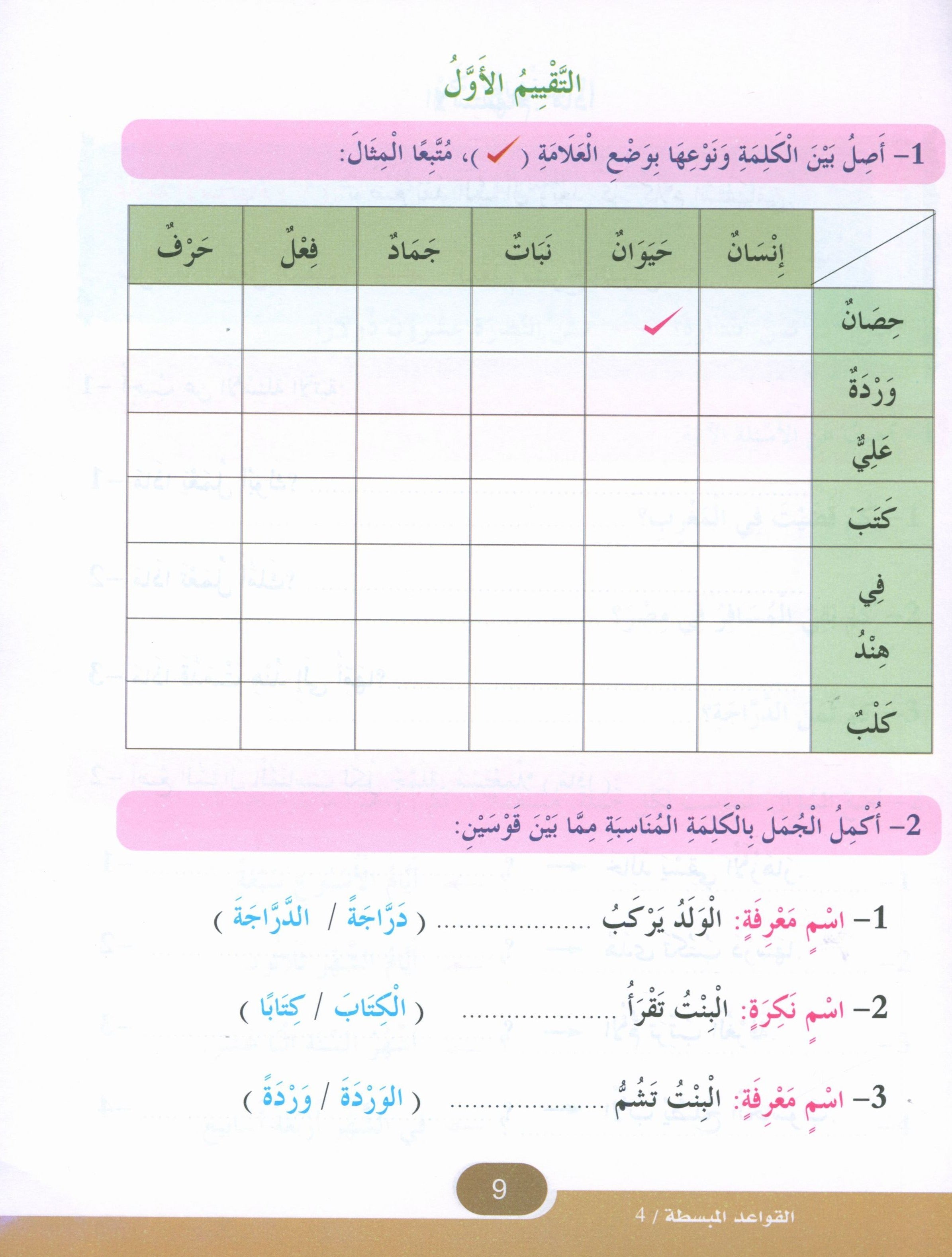 Simplified Grammar Book 4 القواعد المبسطة