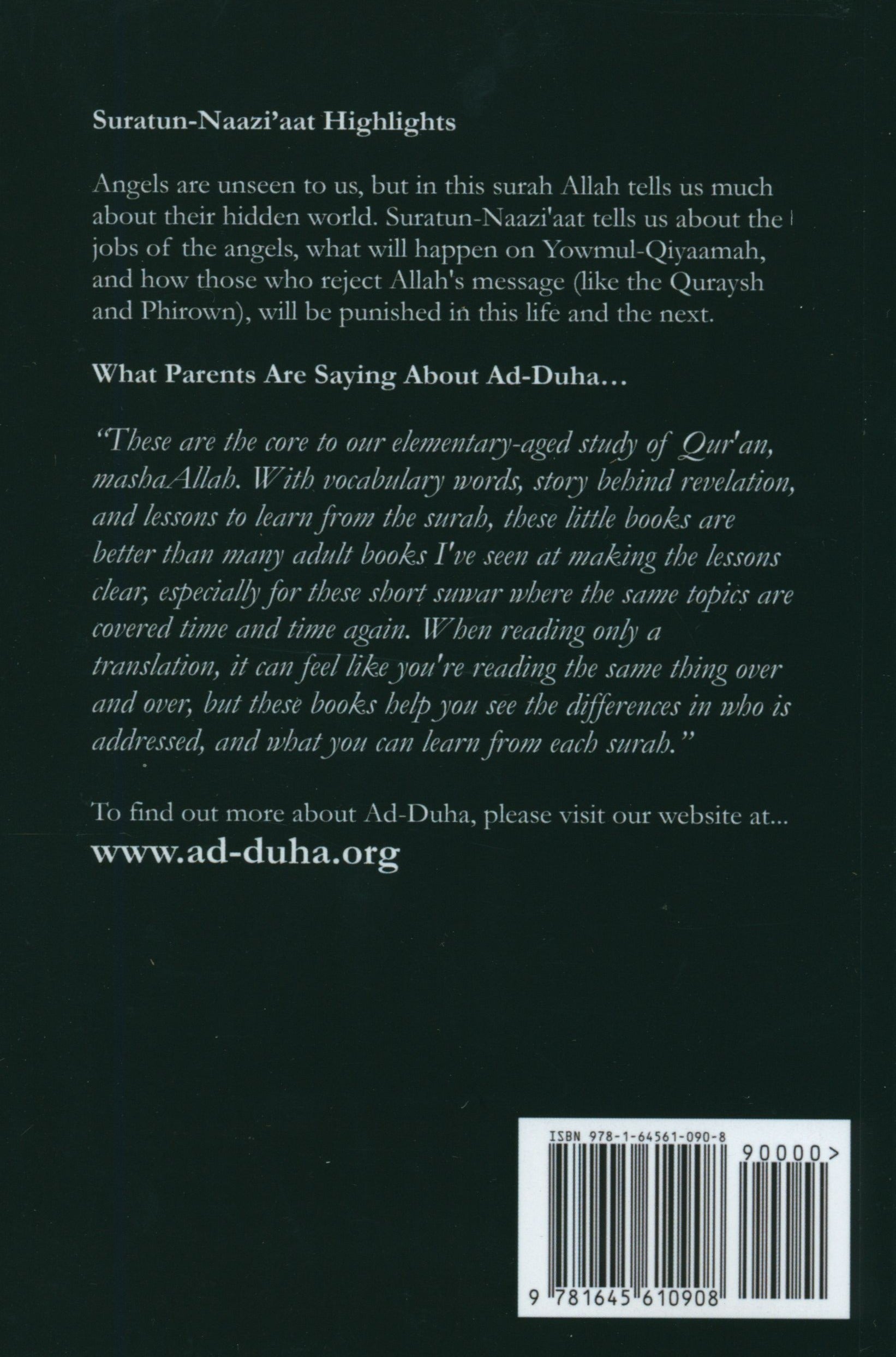 Mini Tafseer Book Suratun Naazi'aat (Surah 79)