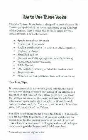 Mini Tafseer Book Suratun Naazi'aat (Surah 79)