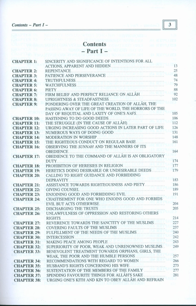 Riyad Us Saliheen (2 Volume Set)