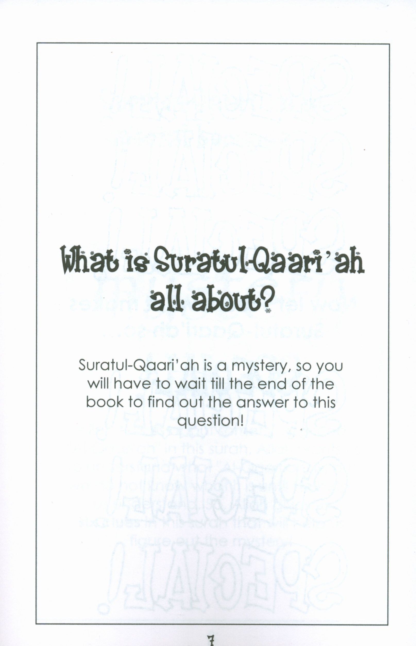 Mini Tafseer Book Suratul Qaari'ah (Surah 101)