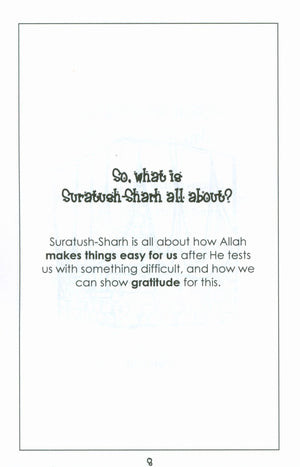 Mini Tafseer Book Suratush Sharh (Surah 94)
