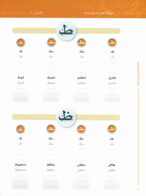 Arabic Between Your Hands The Letters حروف العربية بين يديك – مدخل للكتاب الأول