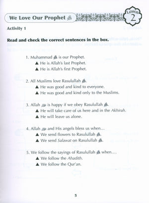 Sirah of our Prophet Grade 2: Workbook