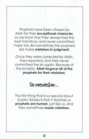 Mini Tafseer Book Suratu 'Abasa (Surah 80)