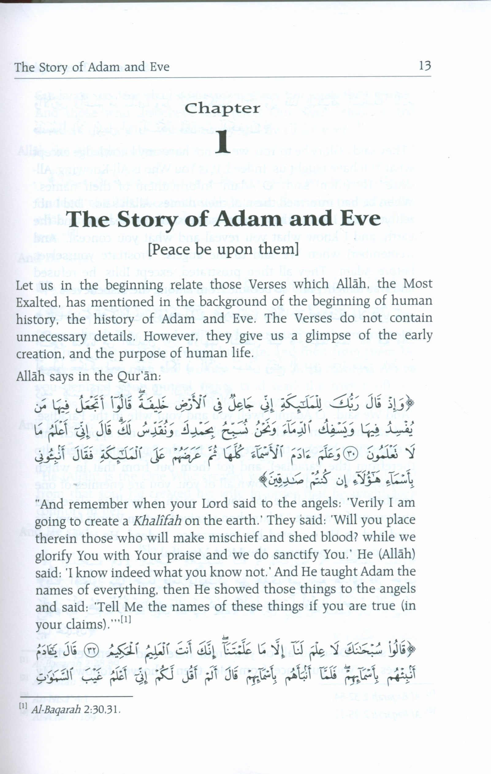 Stories of the Prophets by Darussalam