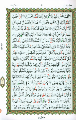 Al-Qaidah An-Noraniah - Robu Yaseen & Suratul-Fatihah for Beginners Large Size 8.5 x 11 with Urdu Script ربع يــس مع سورة الفاتحة لتعليم المبتدئين