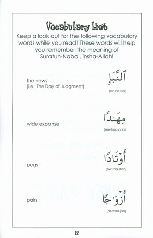 Mini Tafseer Book Suratun Naba' (Surah 78)