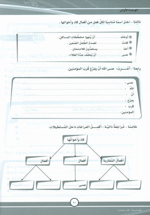 ICO Learn Arabic Workbook Level 9 Part 1 تعلم العربية كتاب التدريبات