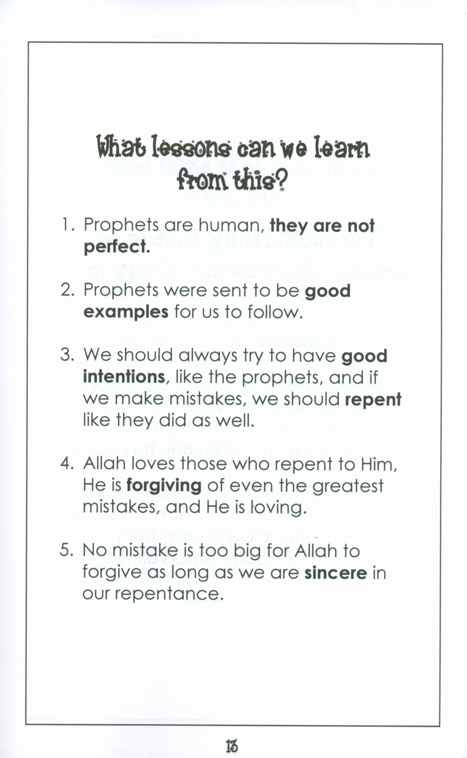 Mini Tafseer Book Suratu 'Abasa (Surah 80)
