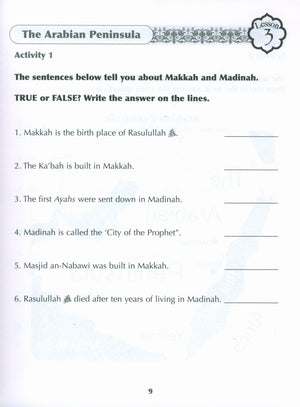 Sirah of our Prophet Grade 2: Workbook
