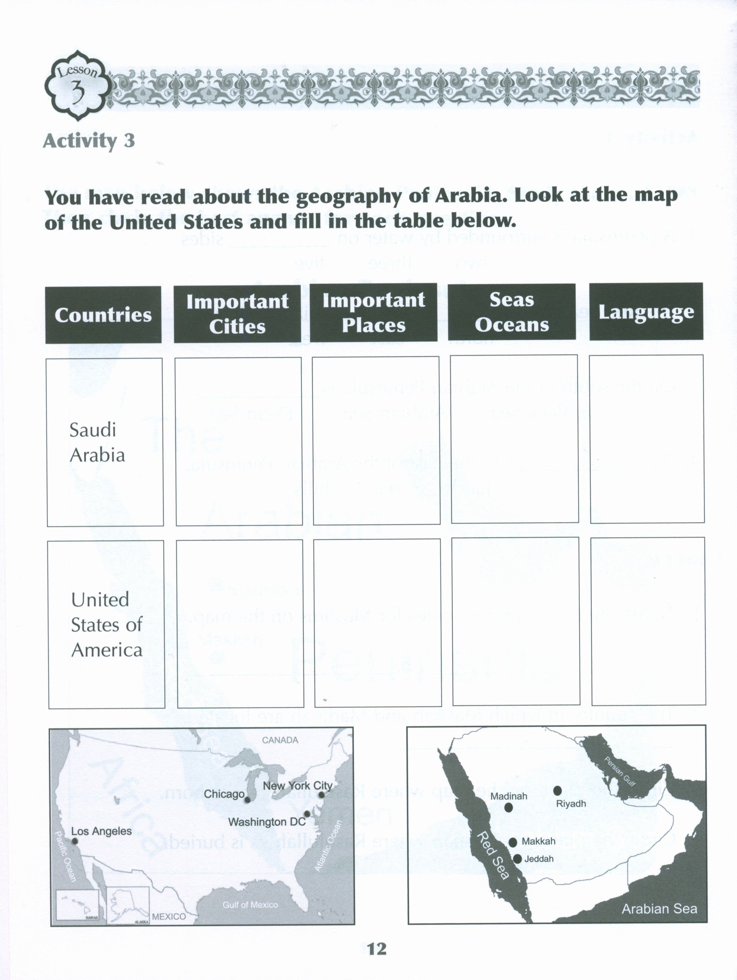 Sirah of our Prophet Grade 2: Workbook