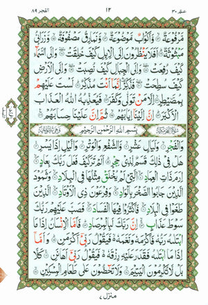 Al-Qaidah An-Noraniah - Juz’ Amma & Suratul-Fatihah for Beginners Small Size 5 x 8 with Urdu Script جزء عم مع سورة الفاتحة للمبتدئين