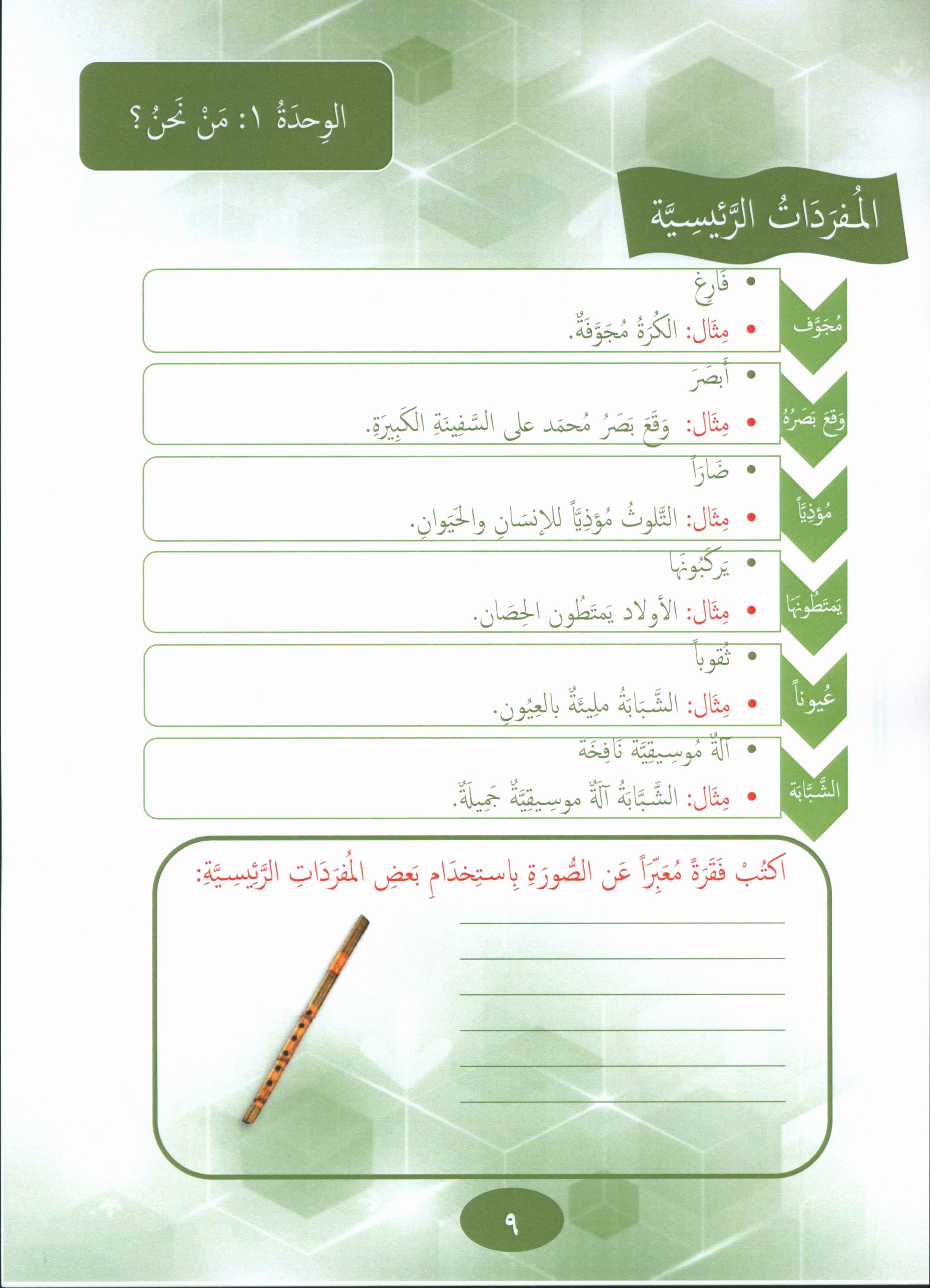 Our Language Is Our Pride Reading Level 7 لغتنا فخرنا