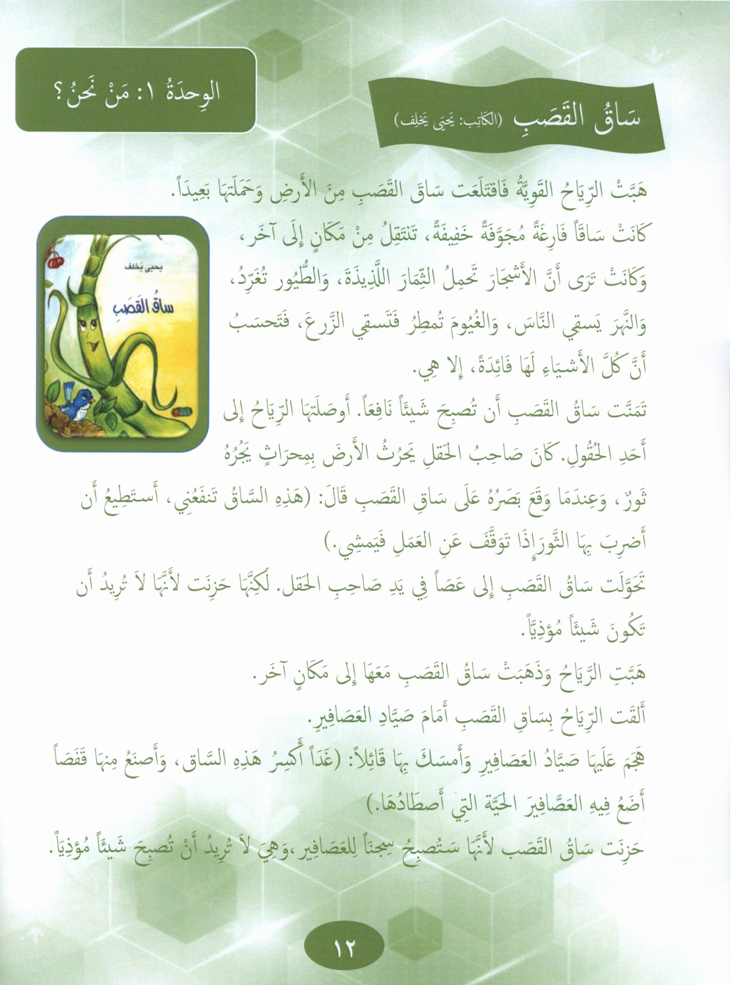 Our Language Is Our Pride Reading Level 7 لغتنا فخرنا