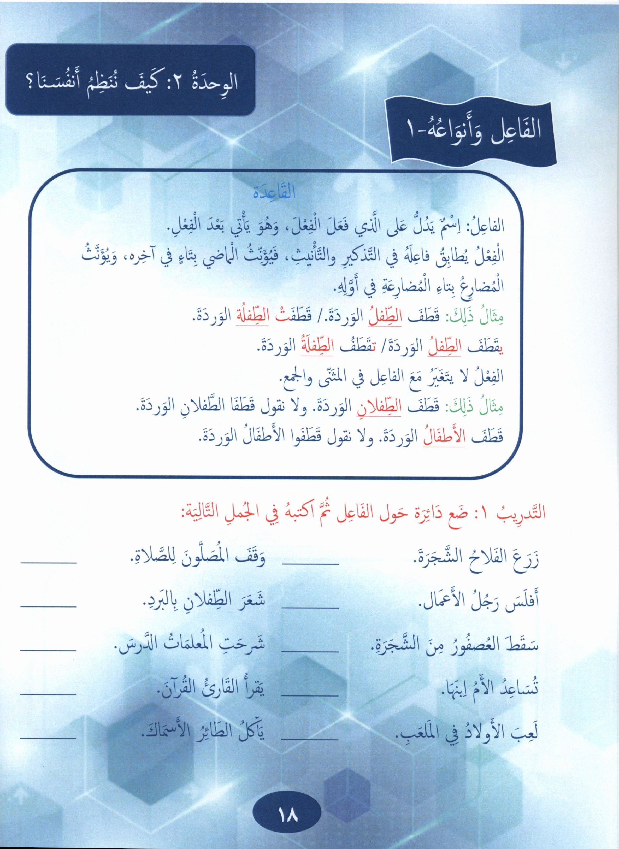 Our Language Is Our Pride Reading Level 7 لغتنا فخرنا