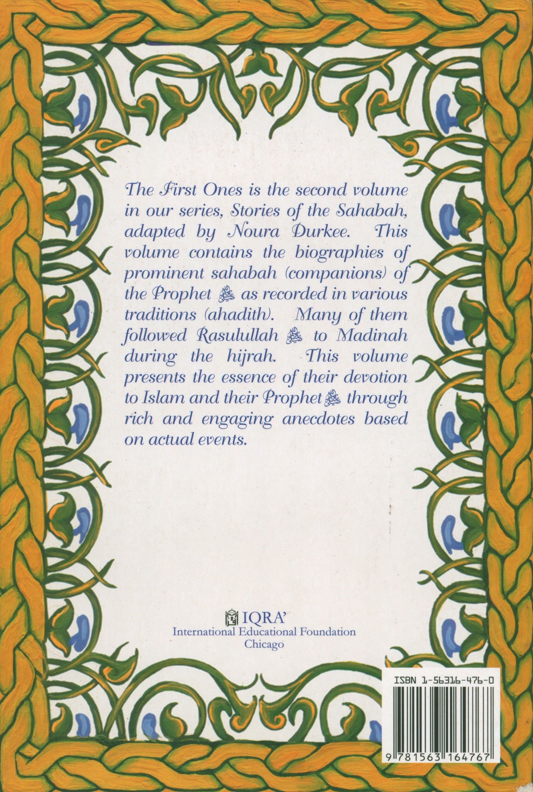 Stories of the Sahabah Volume 2 - The First Ones